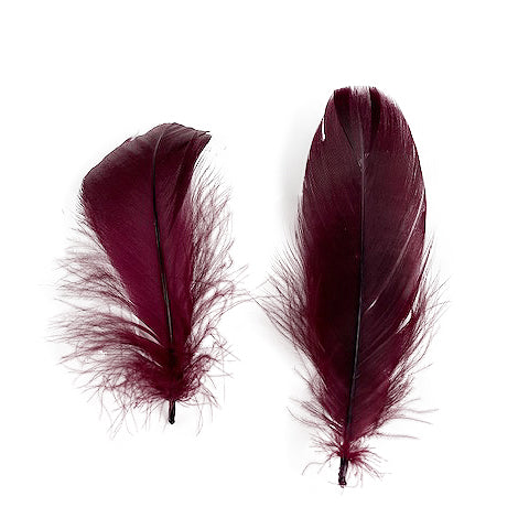 Goose Nagoire Loose 4-6 inch   1/4LB --Burgundy