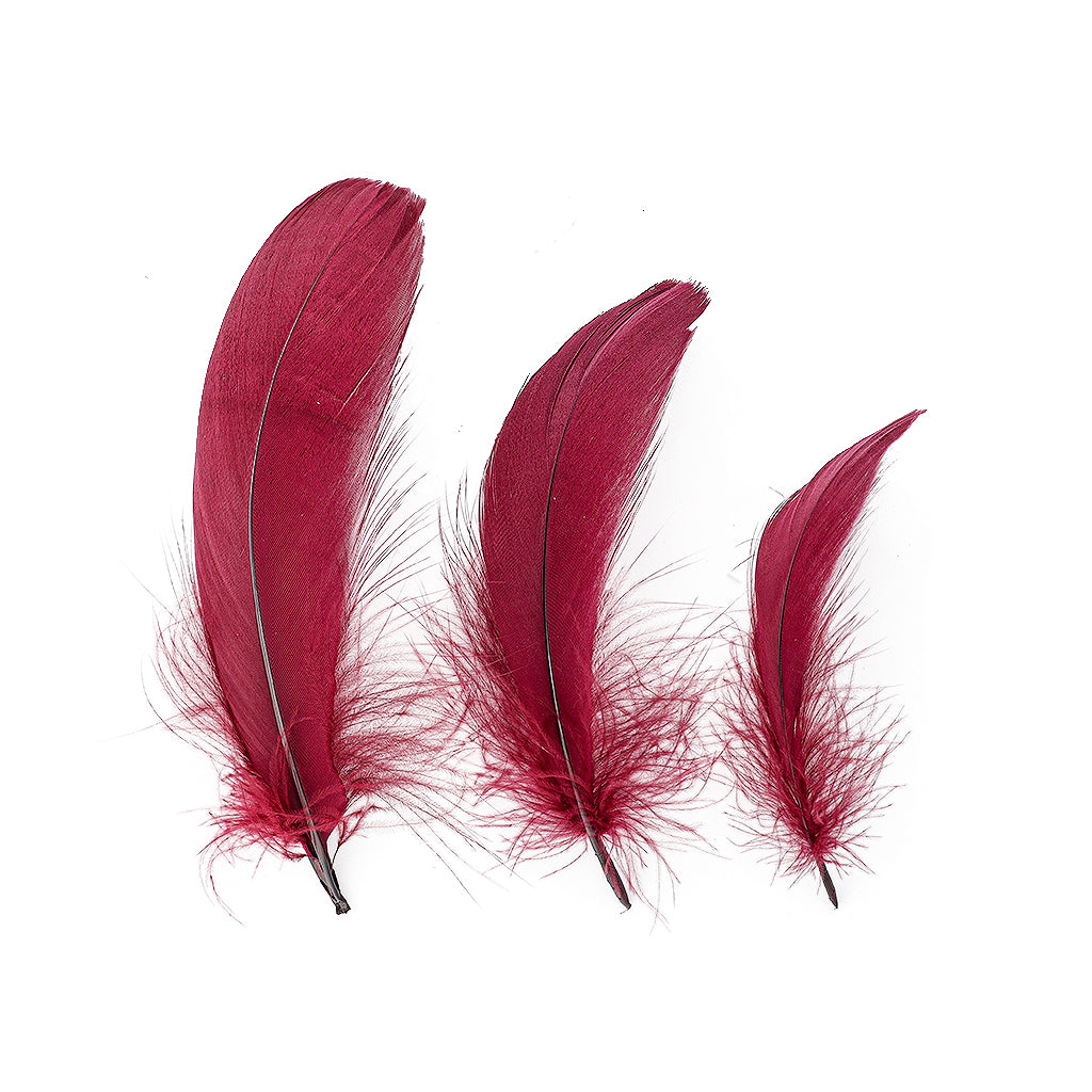 Goose Nagoire Loose 4-6 inch   1/4LB --Burgundy