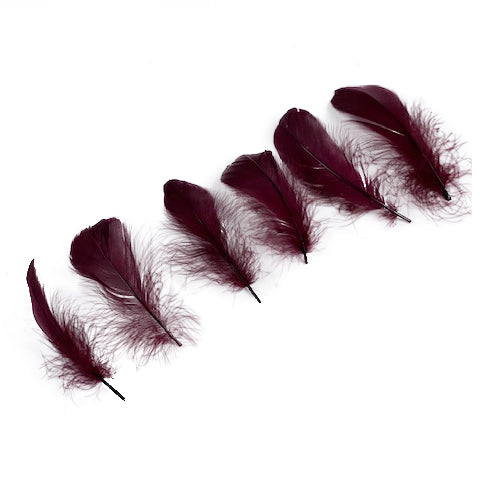 Goose Nagoire Loose 4-6 inch   1/4LB --Burgundy