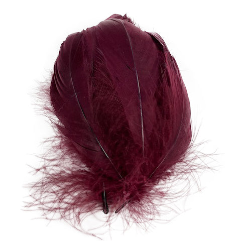 Goose Nagoire Loose 4-6 inch   1/4LB --Burgundy
