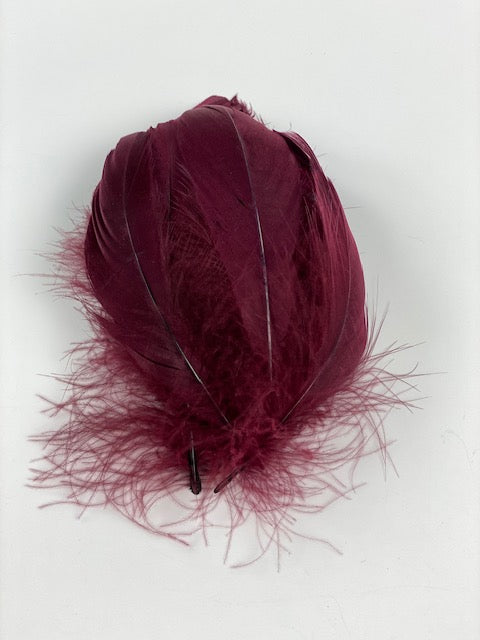 Goose Nagoire Loose 4-6 inch   1/4LB --Burgundy