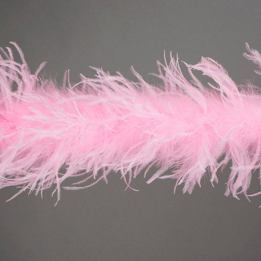 Candy Pink 2 Ply Ostrich Feather Boa - Ostrich Boa