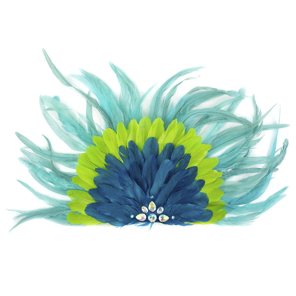 Carnival Princess Headdress - Feathers