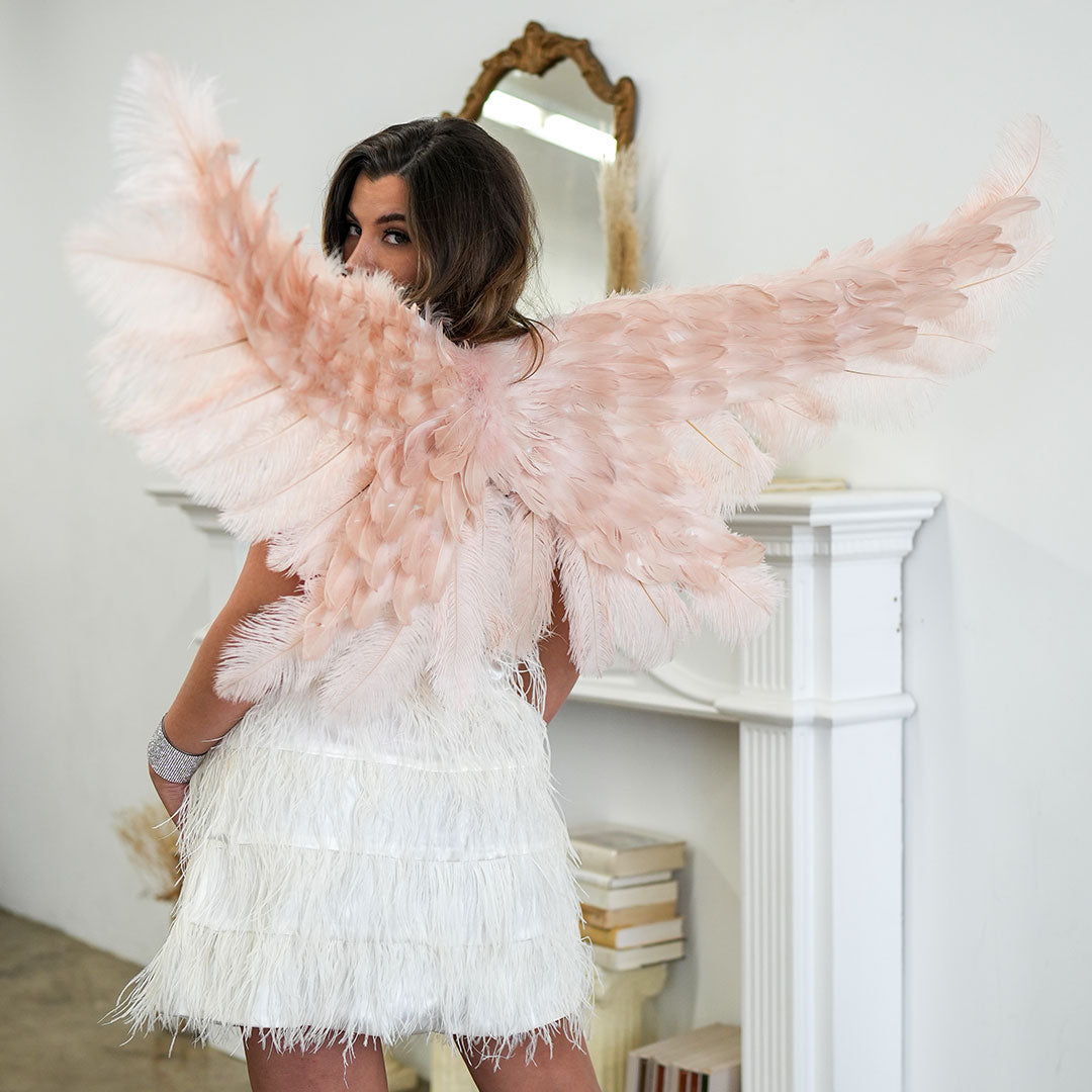 Large Angel Wings 64x 25 - Champagne