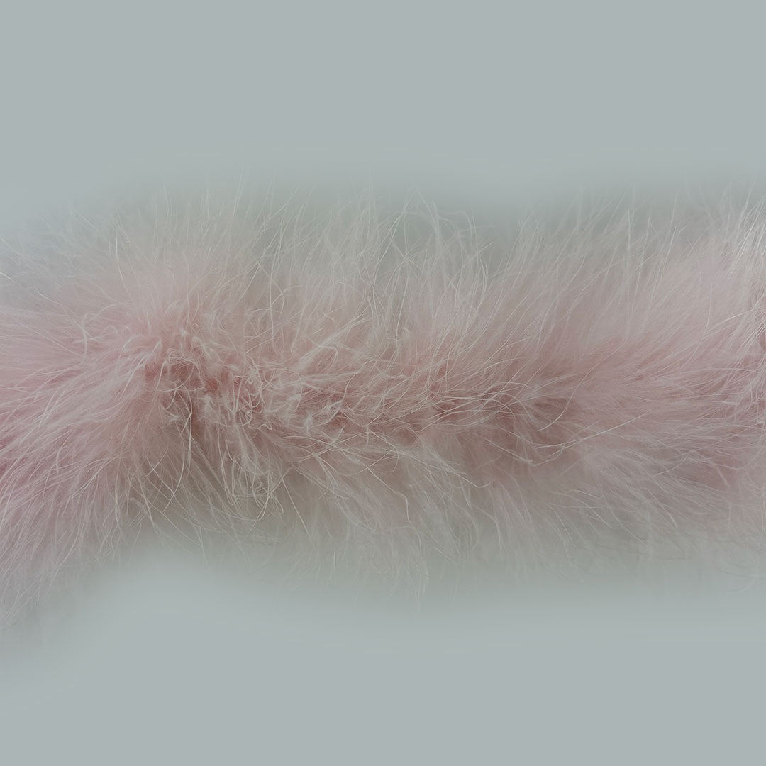 Full Marabou Feather Boa - Champagne
