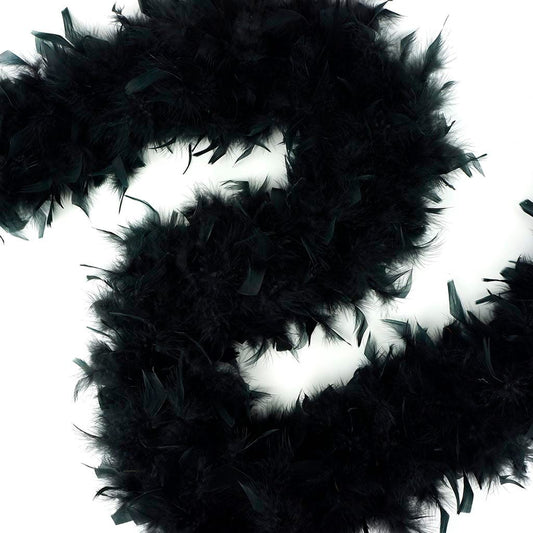 Chandelle Feather Boa - Heavyweight - Black - Chandelle Boa