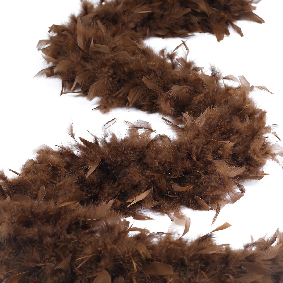 Chandelle Feather Boa - Heavyweight - Brown - Chandelle Boa