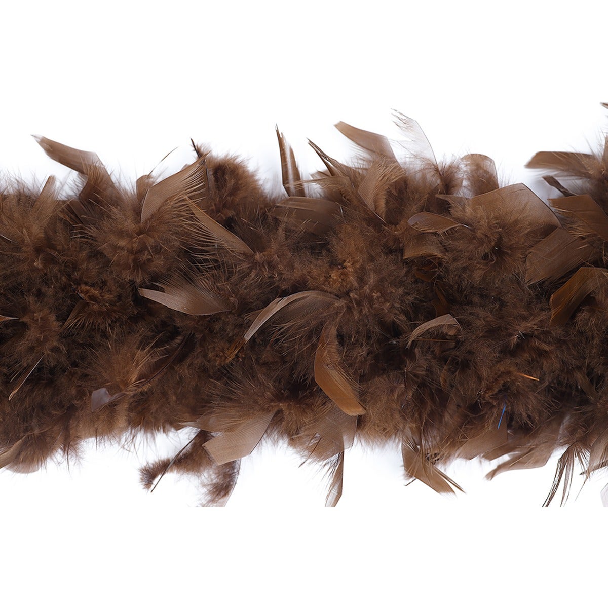 Chandelle Feather Boa - Heavyweight - Brown - Chandelle Boa