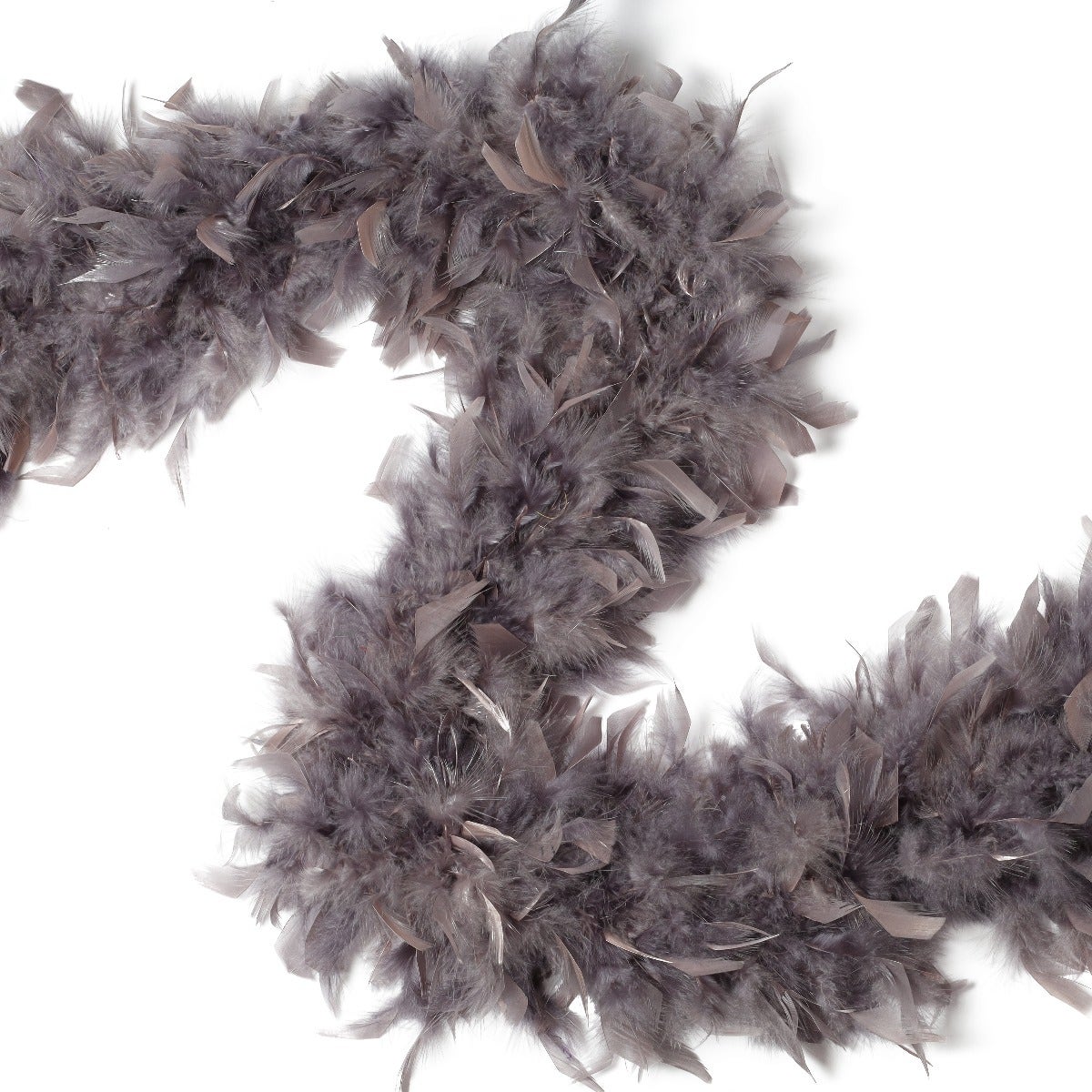 Chandelle Feather Boa - Heavyweight - Dark Gray - Chandelle Boa