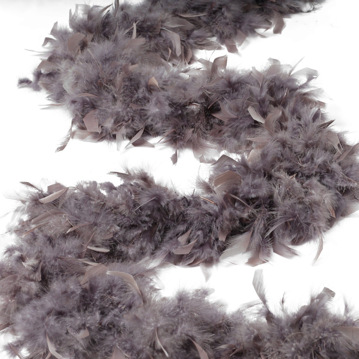 Chandelle Feather Boa - Heavyweight - Dark Gray - Chandelle Boa