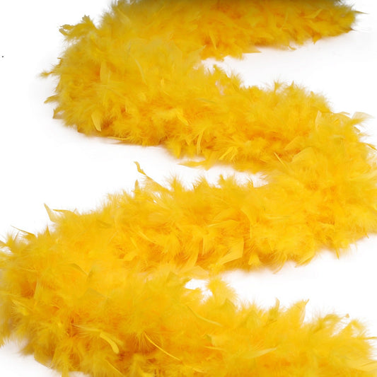 Chandelle Feather Boa - Heavyweight - Gold - Chandelle Boa