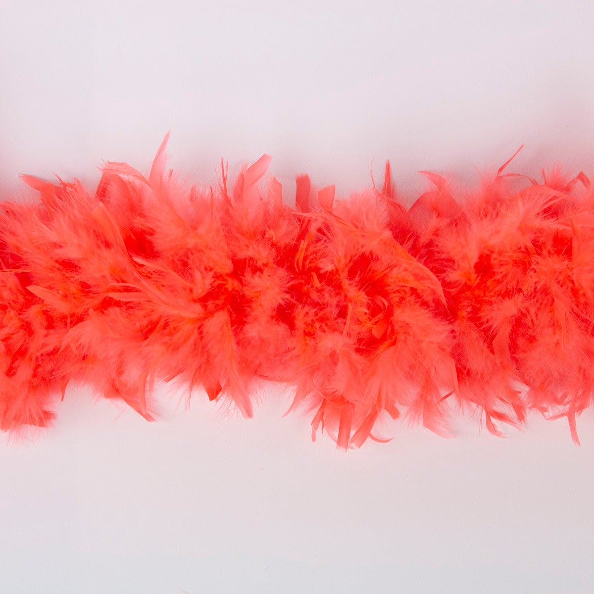 Chandelle Feather Boa - Heavyweight - Hot Orange - Chandelle Boa