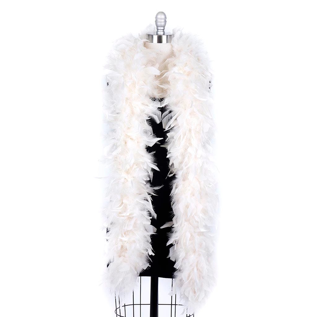 Chandelle Feather Boa - Heavyweight - Ivory - Chandelle Boa