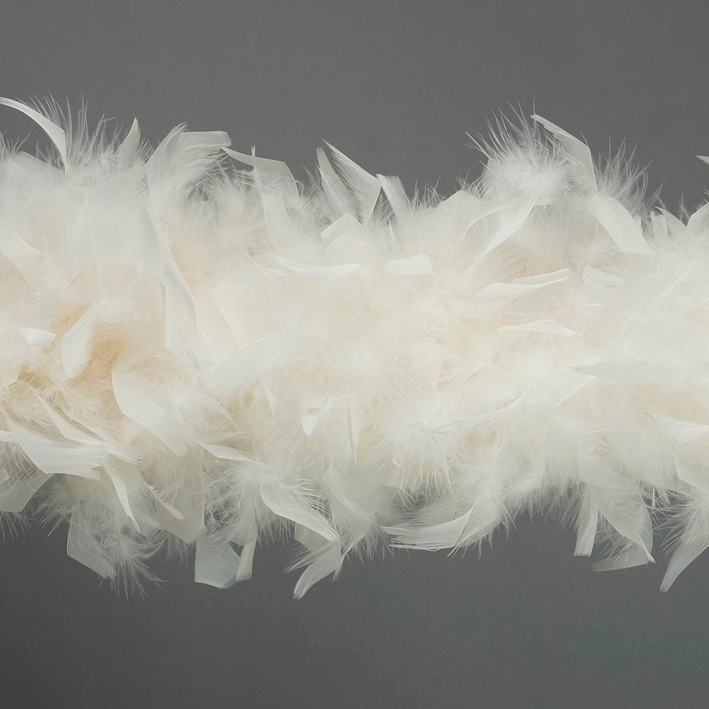 Chandelle Feather Boa - Heavyweight - Ivory - Chandelle Boa