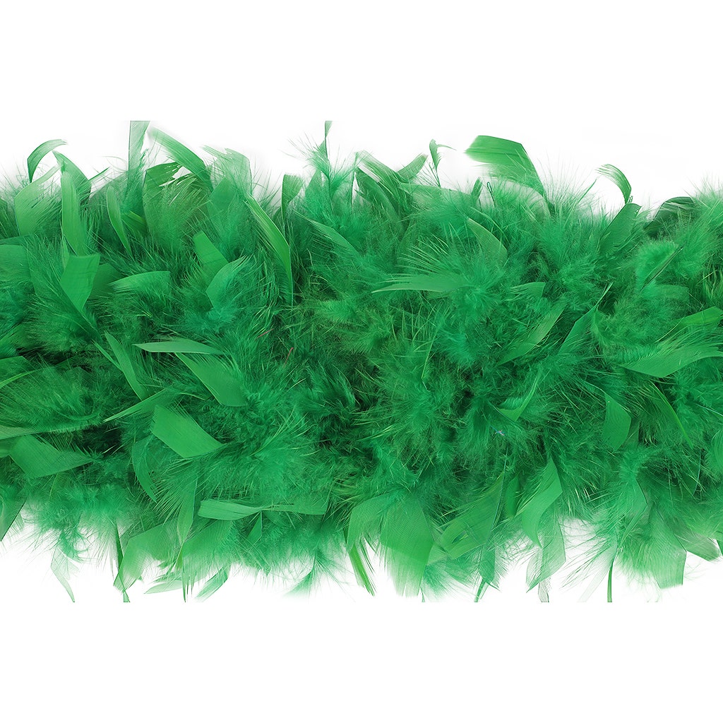 Chandelle Feather Boa - Heavyweight - Kelly - Chandelle Boa