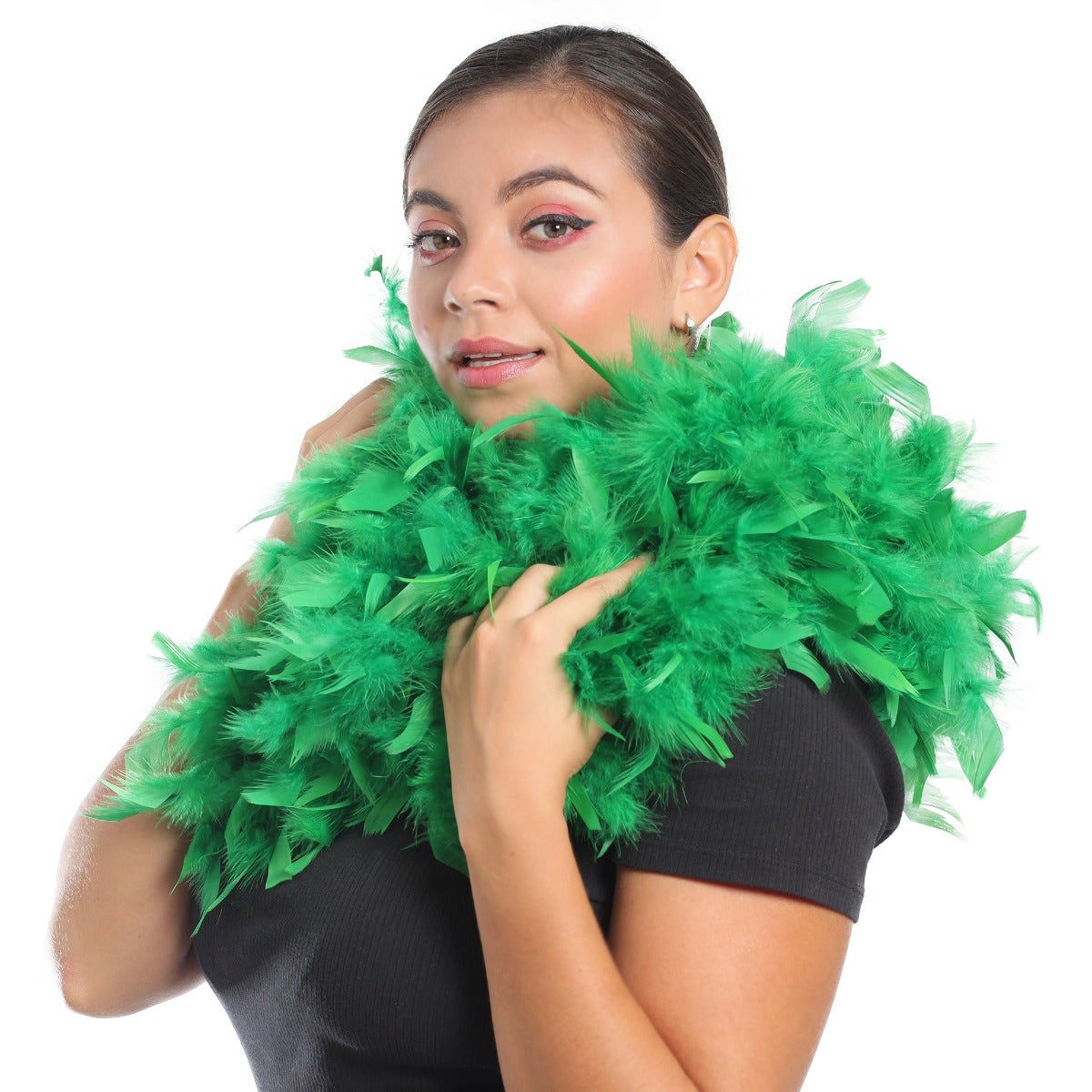 Chandelle Feather Boa - Heavyweight - Kelly - Chandelle Boa