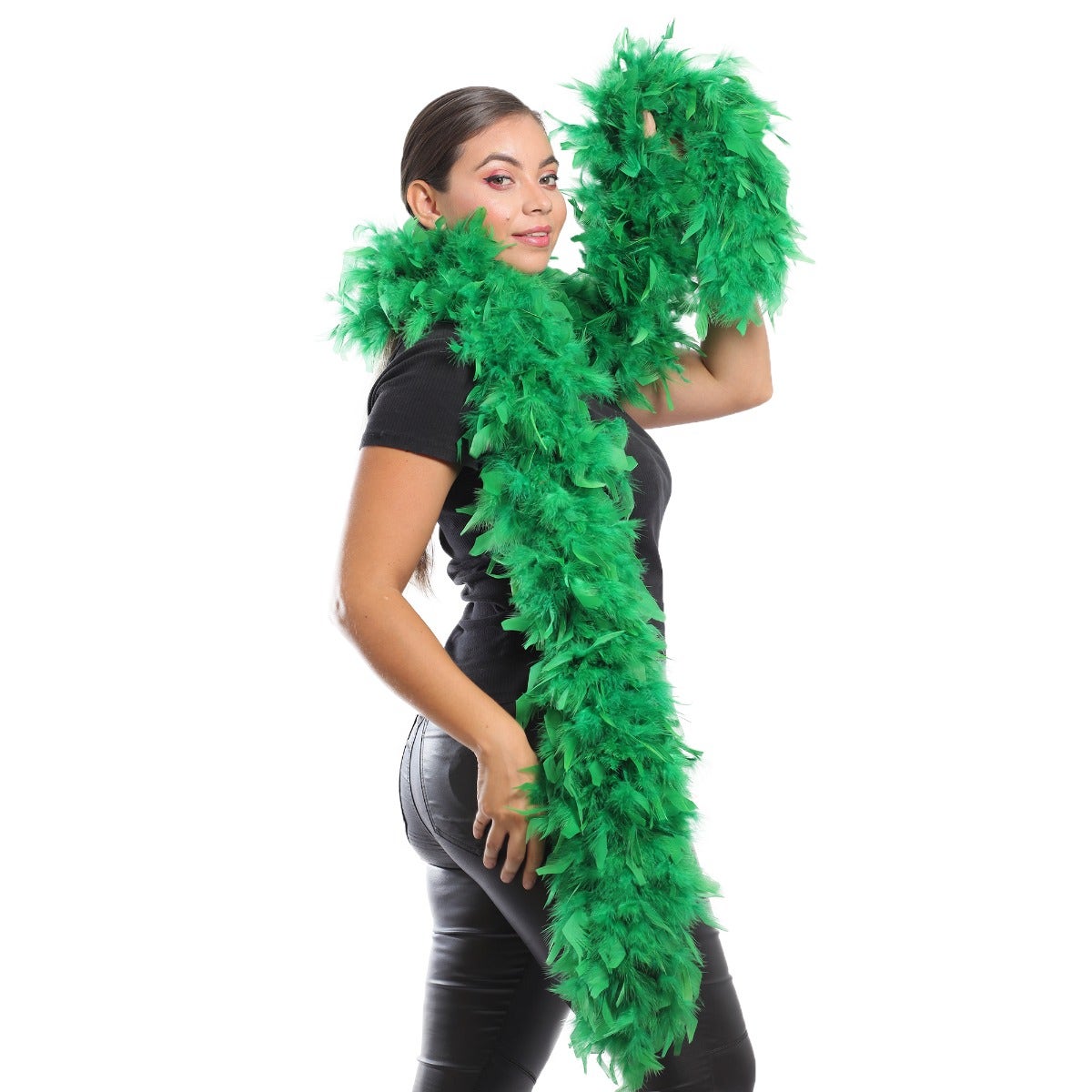 Chandelle Feather Boa - Heavyweight - Kelly - Chandelle Boa