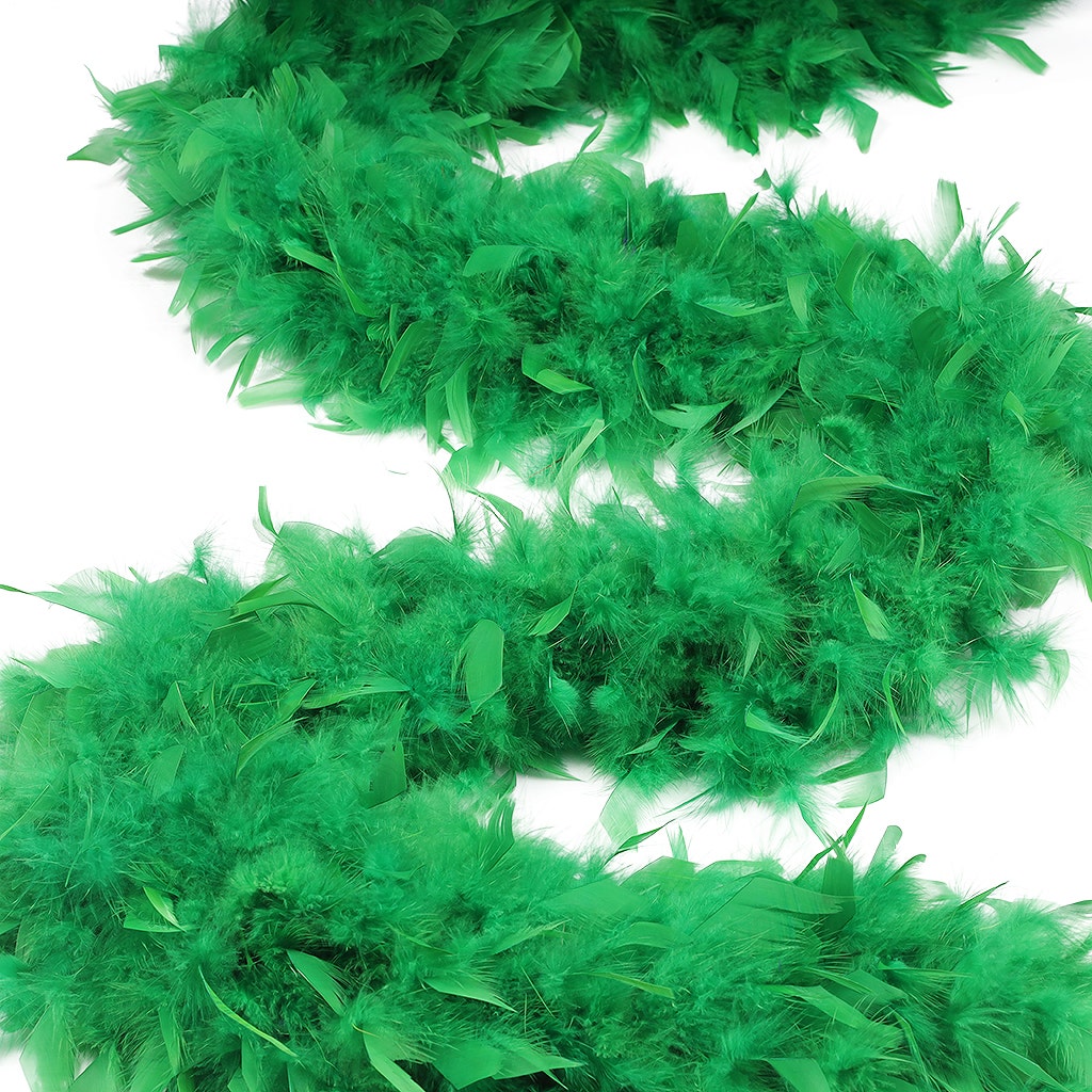 Chandelle Feather Boa - Heavyweight - Kelly - Chandelle Boa