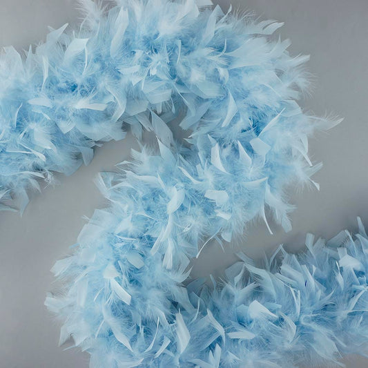 Chandelle Feather Boa - Heavyweight - Light Blue - Chandelle Boa