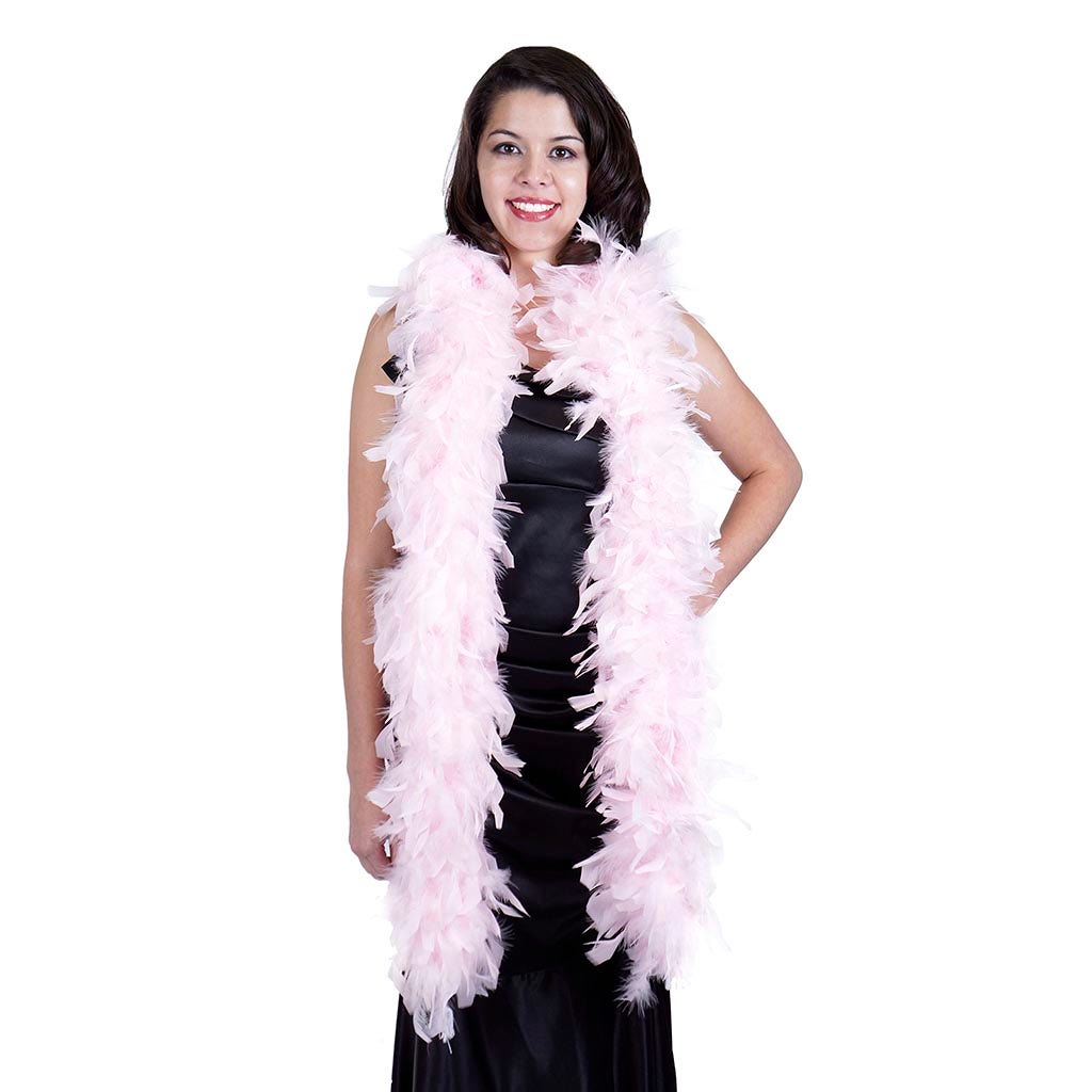 Chandelle Feather Boa - Heavyweight - Light Pink - Chandelle Boa