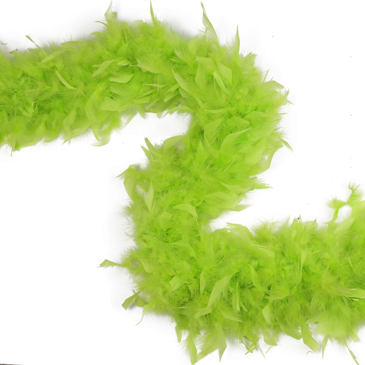 Chandelle Feather Boa - Heavyweight - Lime - Chandelle Boa