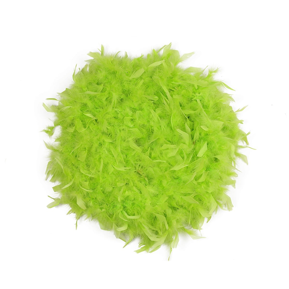 Chandelle Feather Boa - Heavyweight - Lime - Chandelle Boa