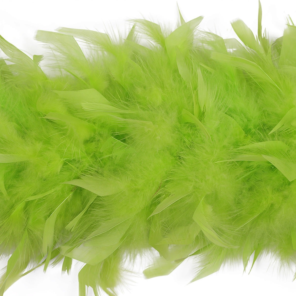 Chandelle Feather Boa - Heavyweight - Lime - Chandelle Boa