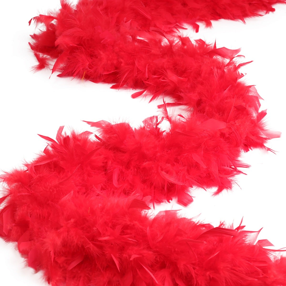 Chandelle Feather Boa - Heavyweight - Red - Chandelle Boa