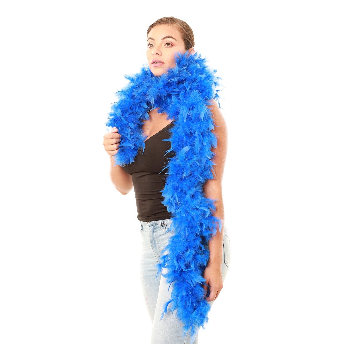 Chandelle Feather Boa - Heavyweight - Royal - Chandelle Boa