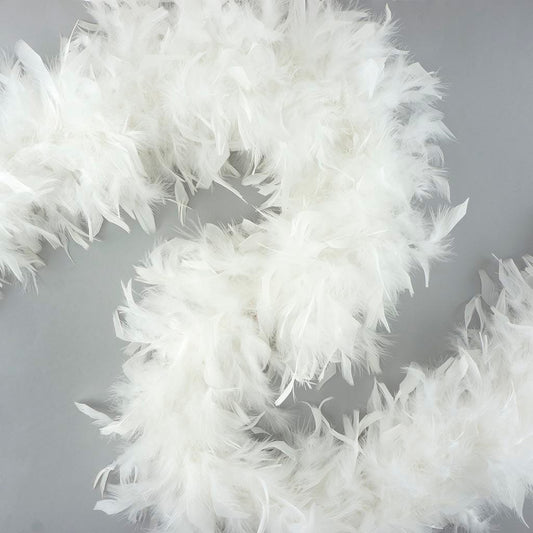 Chandelle Feather Boa - Heavyweight - White - Chandelle Boa