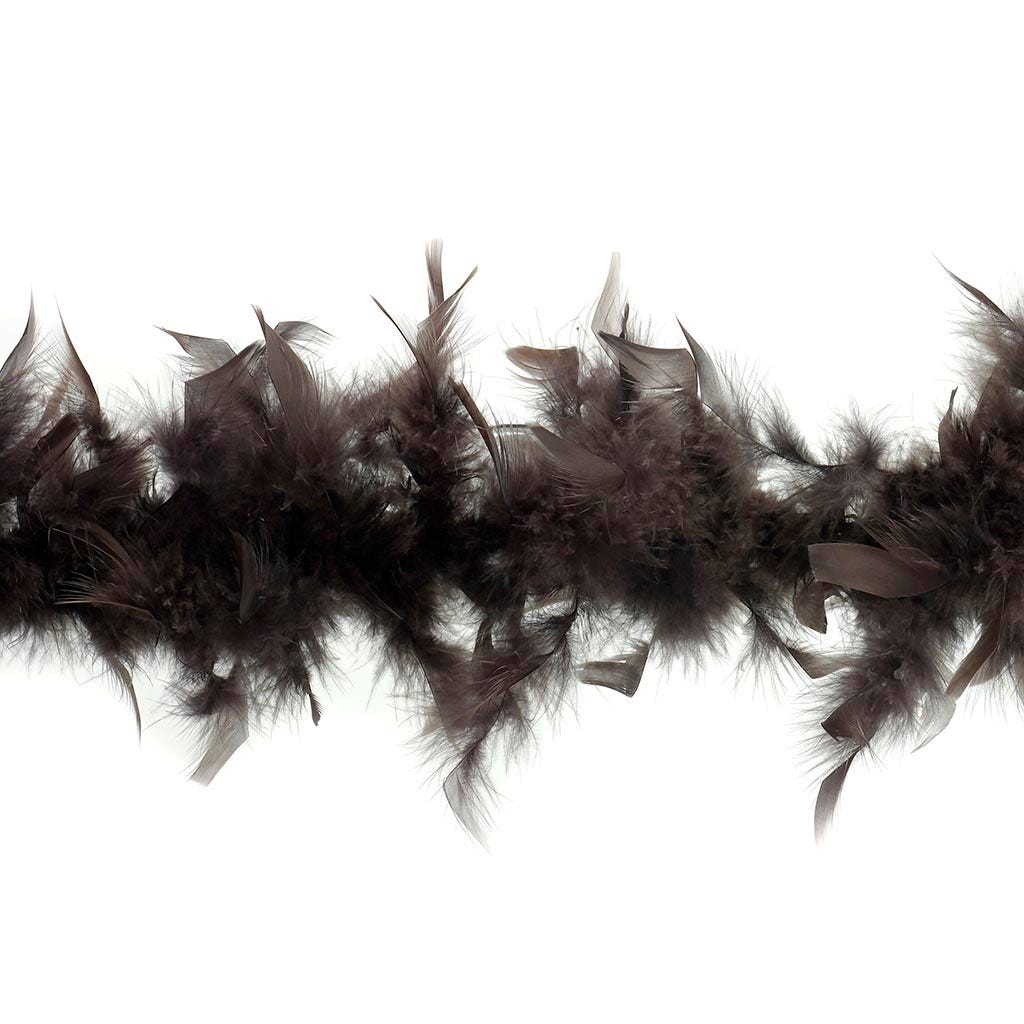 Chandelle Feather Boa - Lightweight - Brown - Chandelle Boa