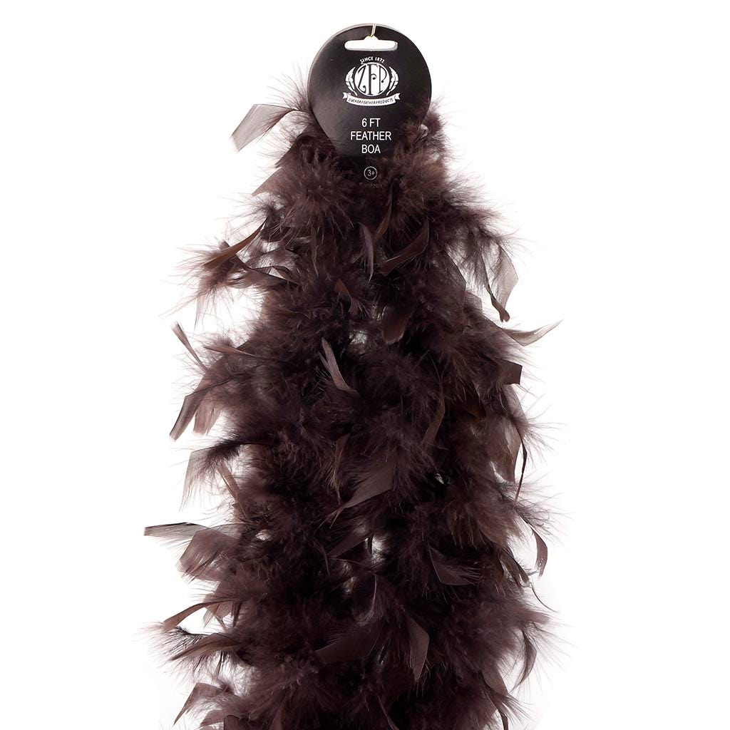 Chandelle Feather Boa - Lightweight - Brown - Chandelle Boa