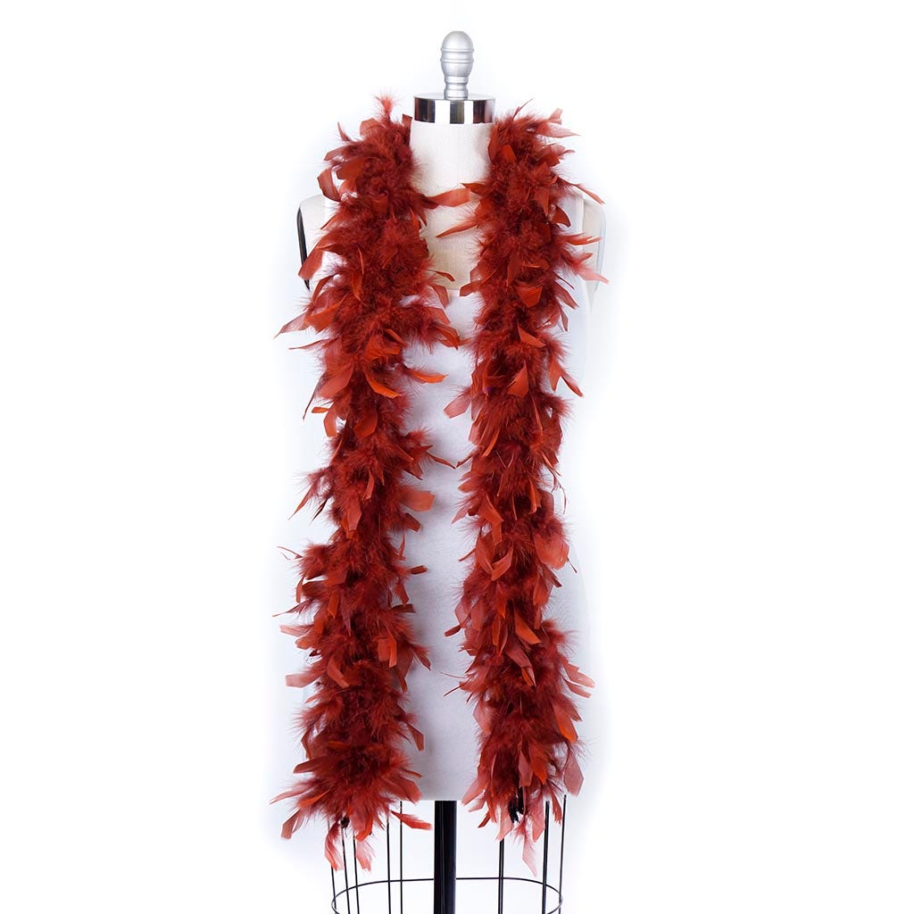 Chandelle Feather Boa - Lightweight - Copper - Chandelle Boa