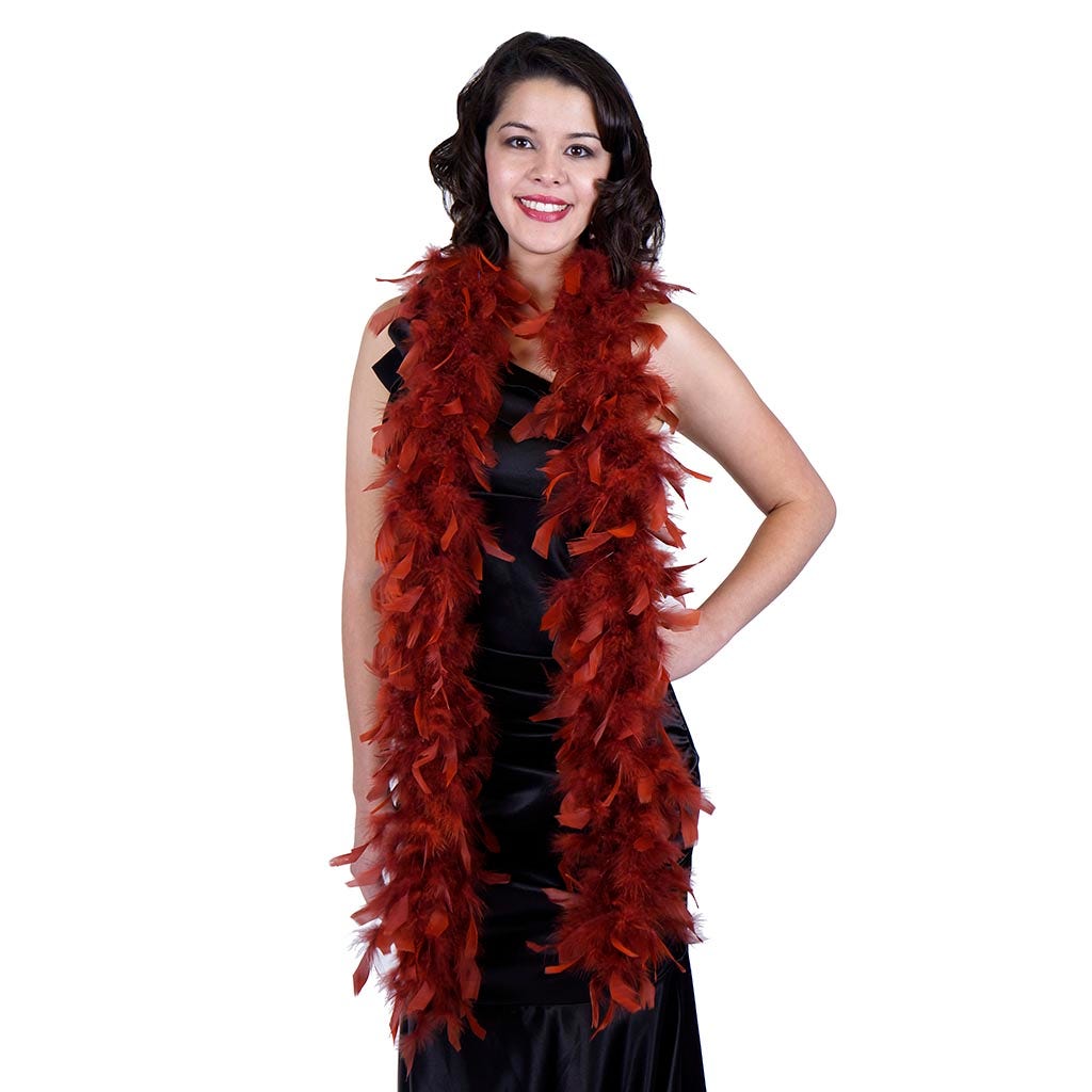 Chandelle Feather Boa - Lightweight - Copper - Chandelle Boa