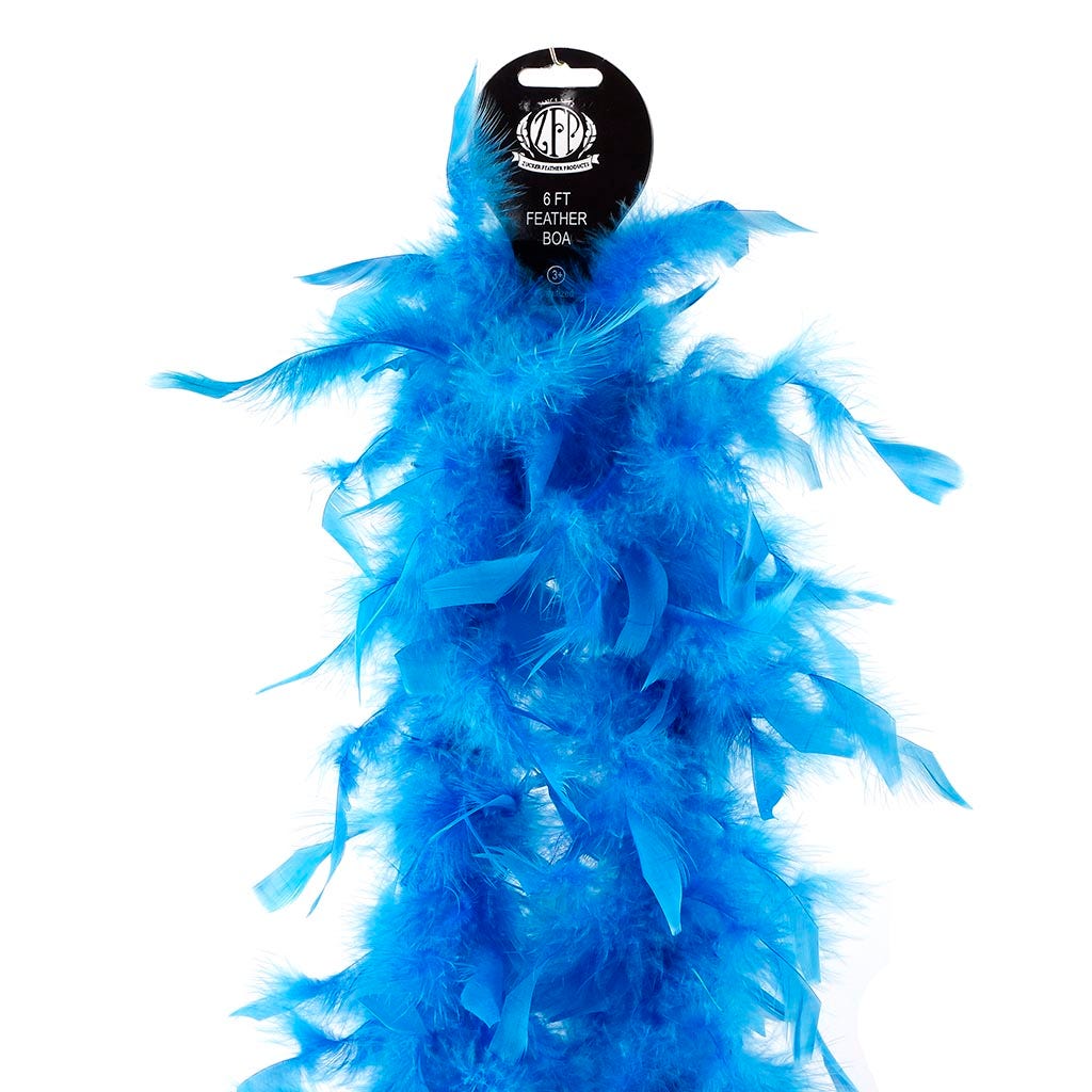 Chandelle Feather Boa - Lightweight- Dark Turquoise - Chandelle Boa