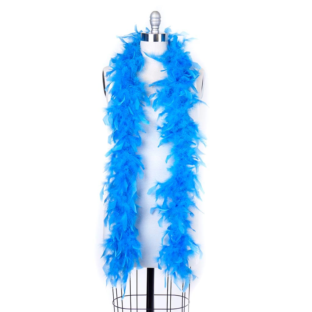 Chandelle Feather Boa - Lightweight- Dark Turquoise - Chandelle Boa