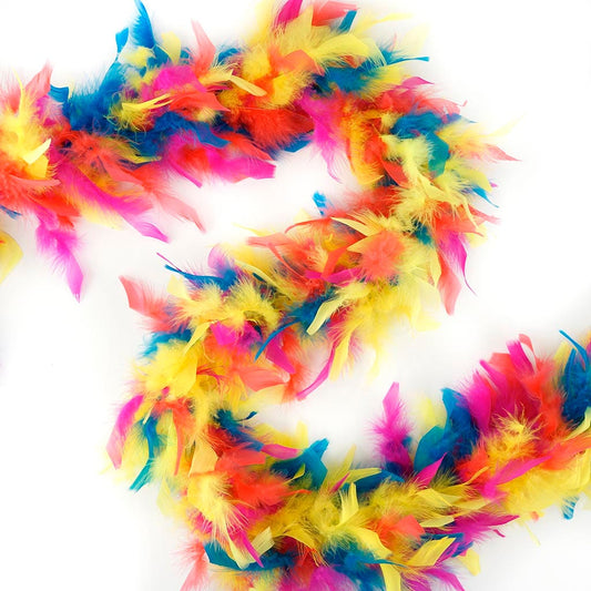 Chandelle Feather Boa - Lightweight - Hot Mix - Chandelle Boa