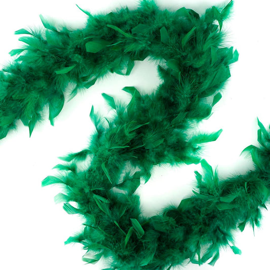 Chandelle Feather Boa - Lightweight - Hunter Green - Chandelle Boa