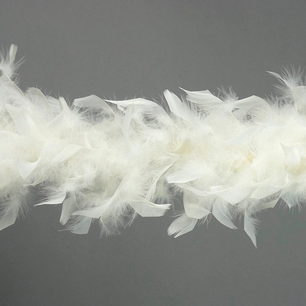 Chandelle Feather Boa - Lightweight - Ivory - Chandelle Boa