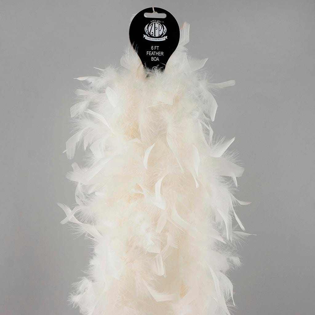 Chandelle Feather Boa - Lightweight - Ivory - Chandelle Boa