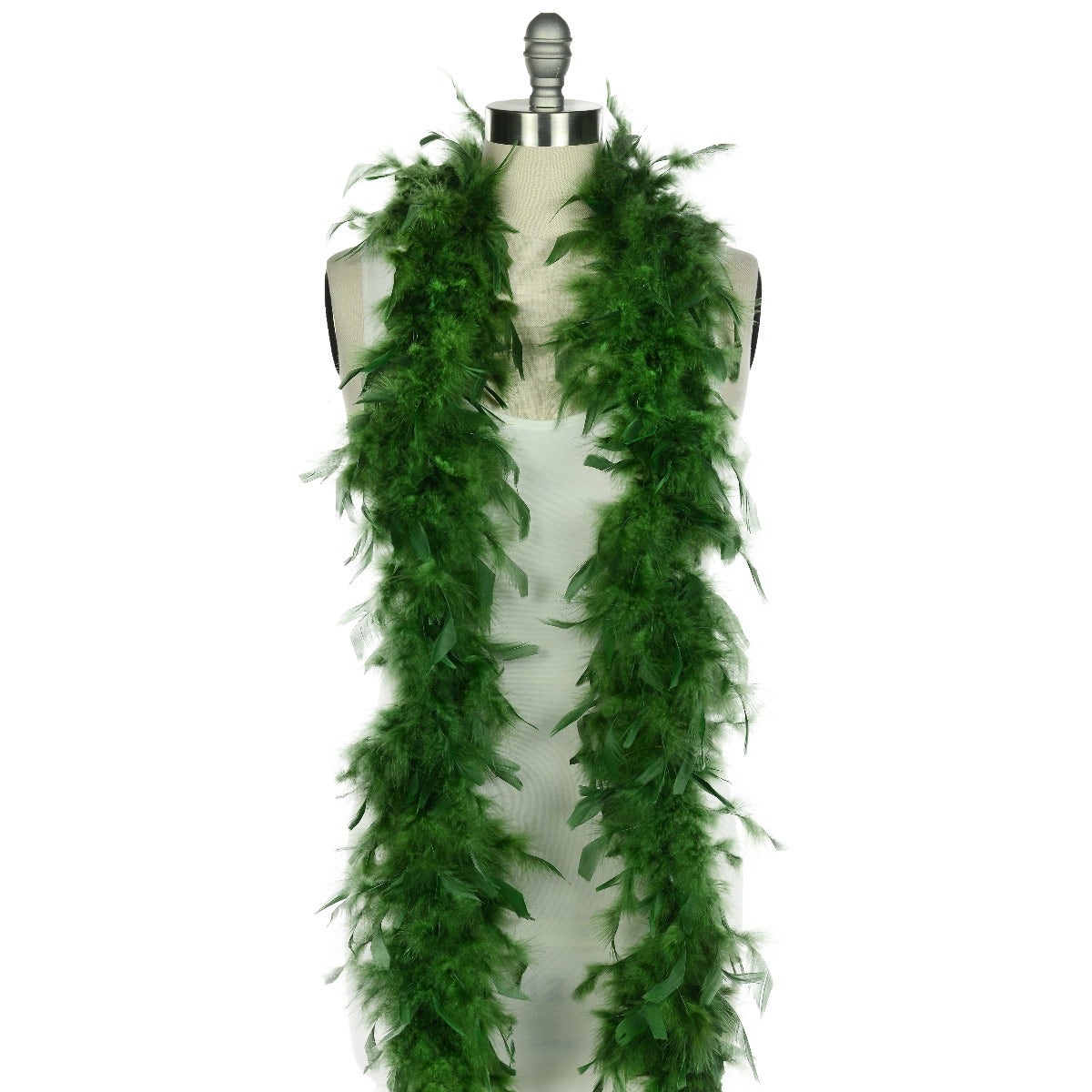 Chandelle Feather Boa - Lightweight - Juniper Green - Chandelle Boa