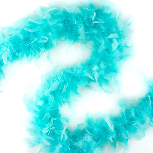 Chandelle Feather Boa - Lightweight - Light Turquoise - Chandelle Boa