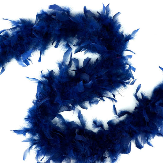 Chandelle Feather Boa - Lightweight - Navy - Chandelle Boa