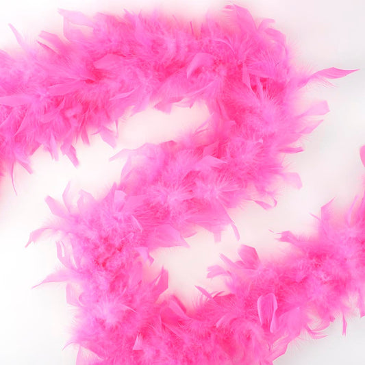 Chandelle Feather Boa - Lightweight - Pink Orient - Chandelle Boa