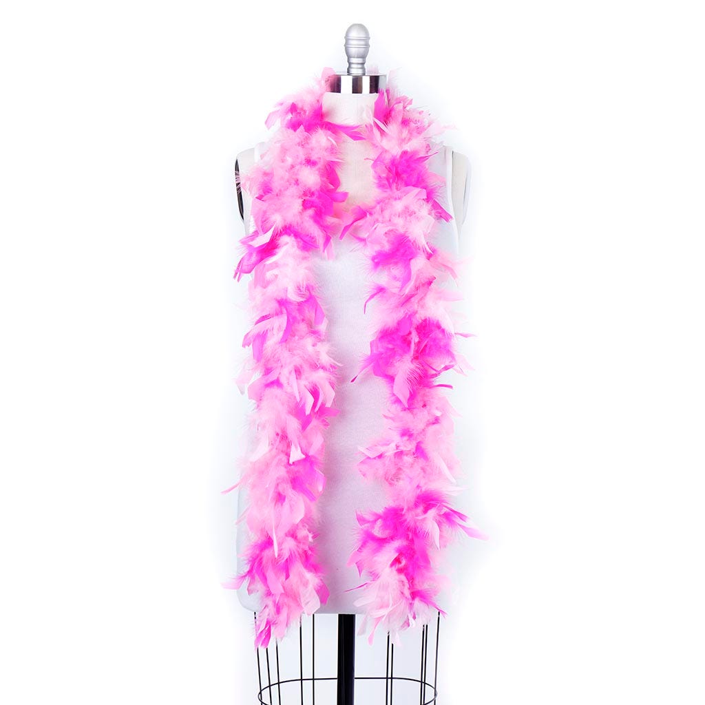 Chandelle Feather Boa - Lightweight - Pinks Mix - Chandelle Boa