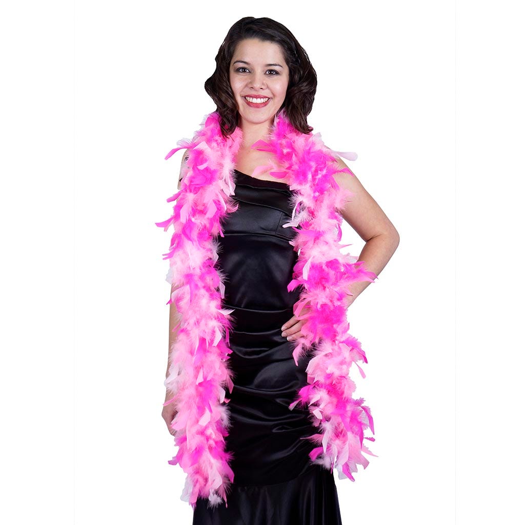 Chandelle Feather Boa - Lightweight - Pinks Mix - Chandelle Boa