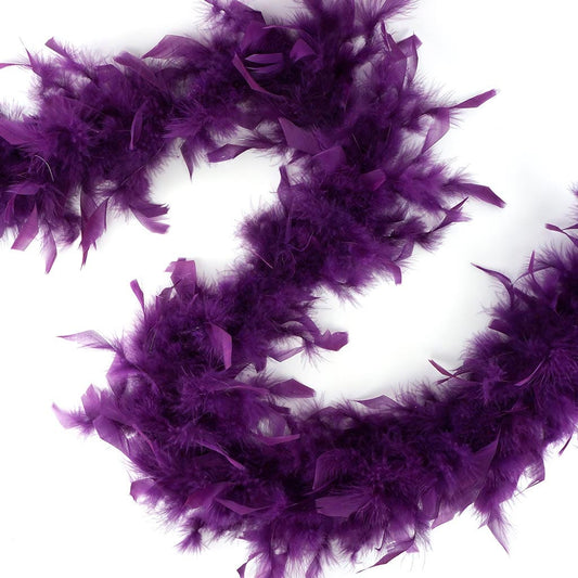 Chandelle Feather Boa - Lightweight - Purple - Chandelle Boa