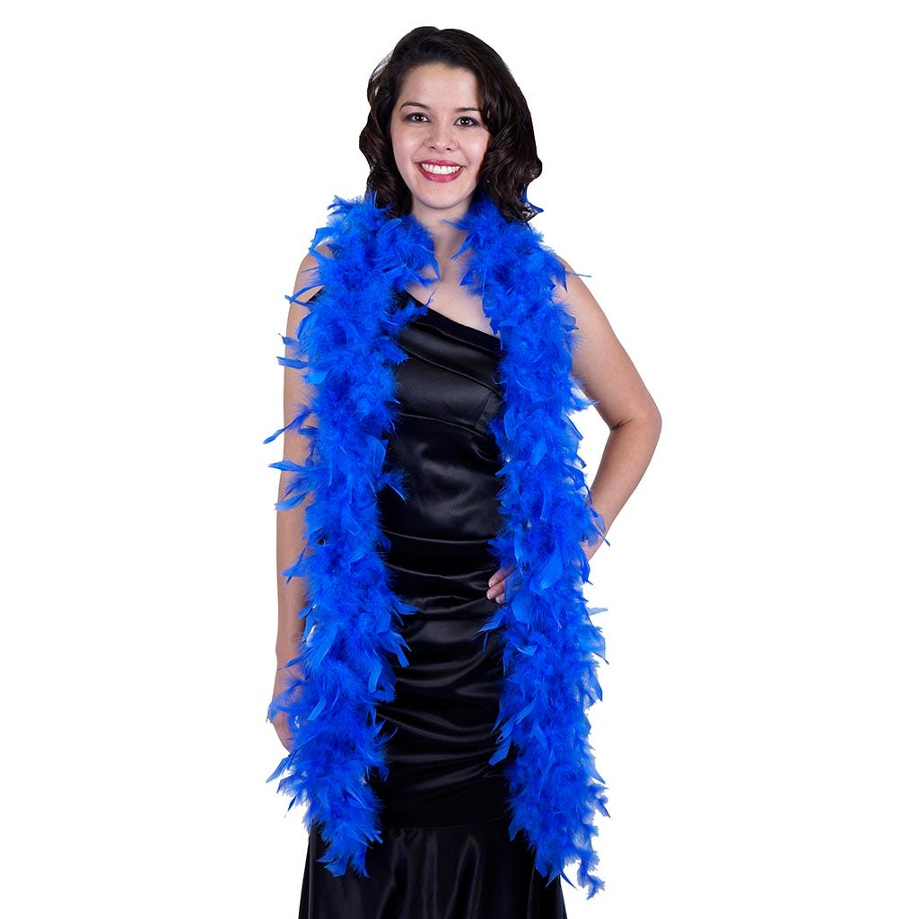 Chandelle Feather Boa - Lightweight - Royal - Chandelle Boa