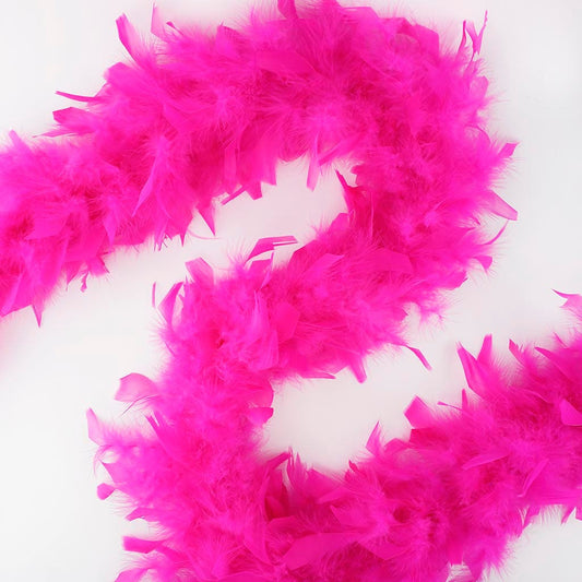 Chandelle Feather Boa - Lightweight - Shocking Pink - Chandelle Boa