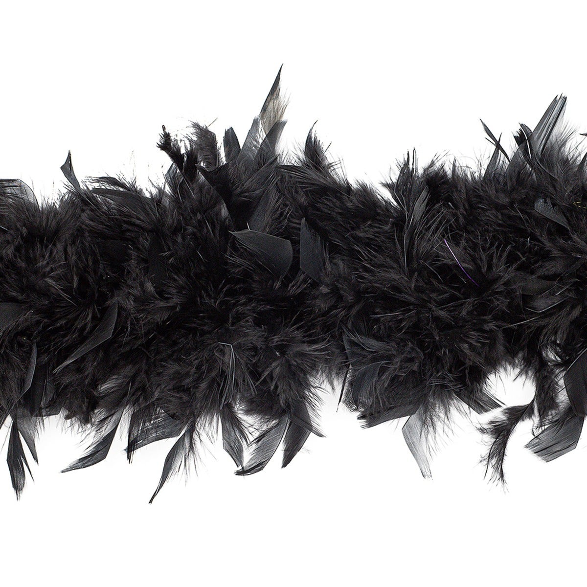 Chandelle Feather Boa - Medium Weight - Black - Chandelle Boa